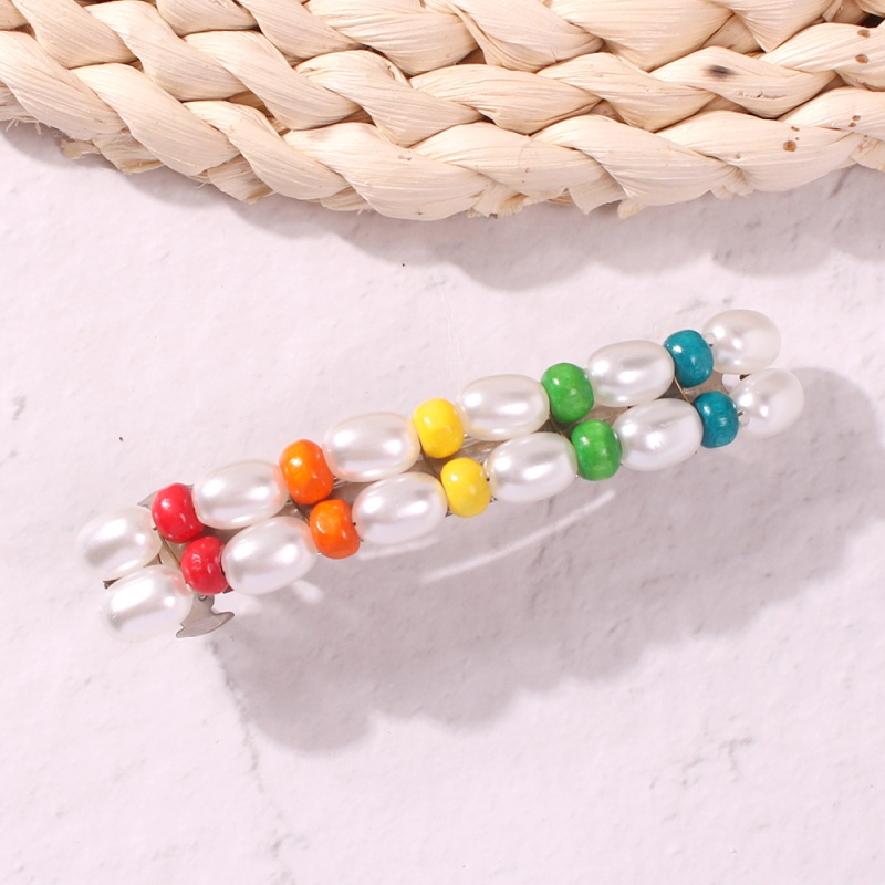 Fashion Rice Beads Alloy Pearl Hairpin,Hairpins