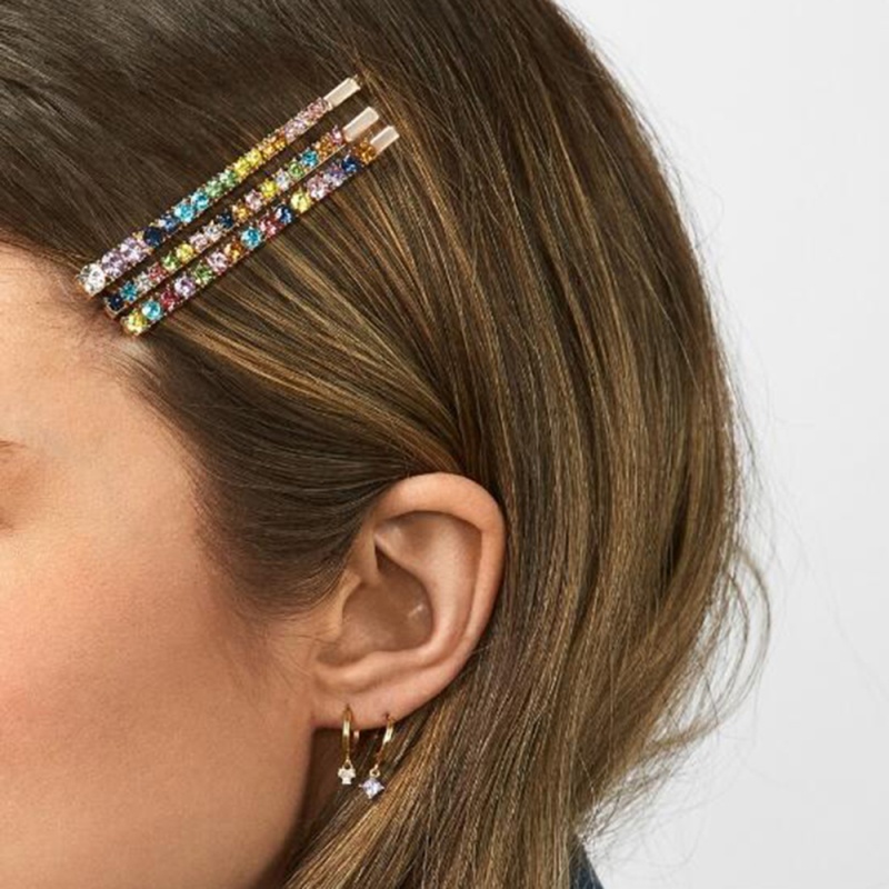 Fashion Gold Color Drill Alloy Diamond Hair Clip Set,Hairpins