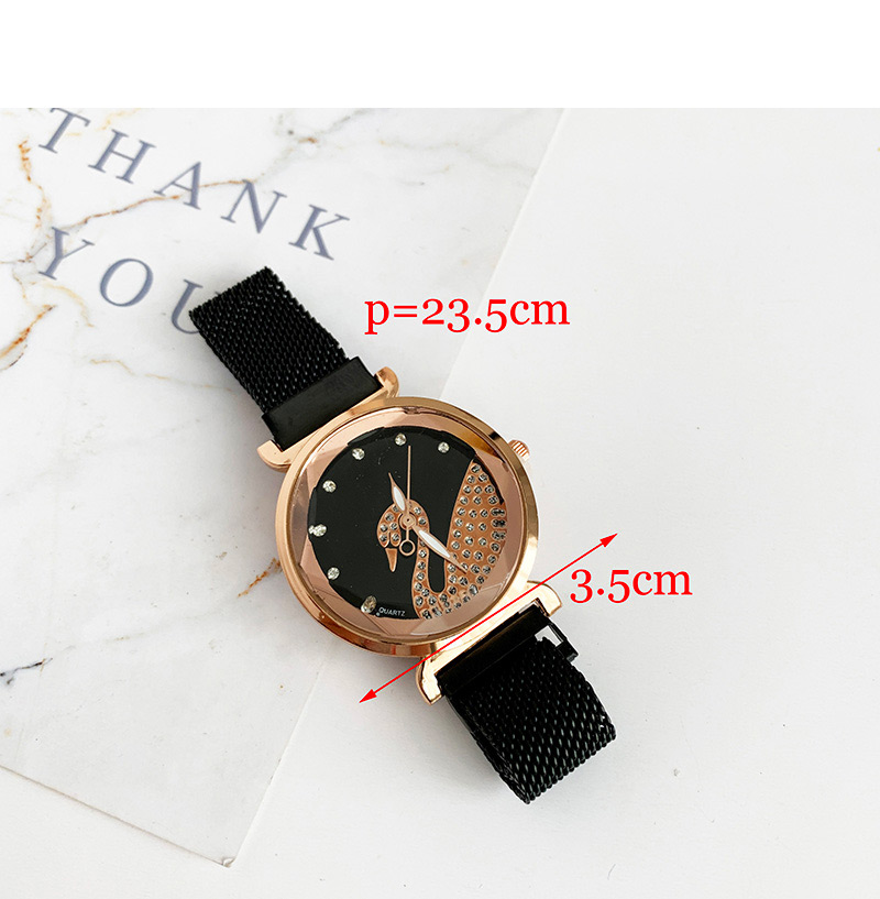 Fashion Red Pu Skin Alloy Oval Watch,Ladies Watches