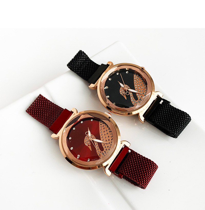 Fashion Champagne Pink Alloy Ladies Watch,Ladies Watches