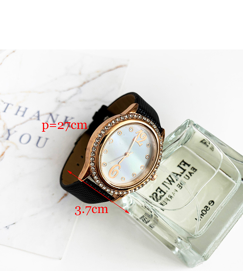 Fashion Champagne Rose Red Alloy Ladies Watch,Ladies Watches