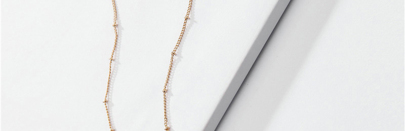 Fashion Gold Rattan Hollow Hollow Cotton Thread Necklace,Pendants