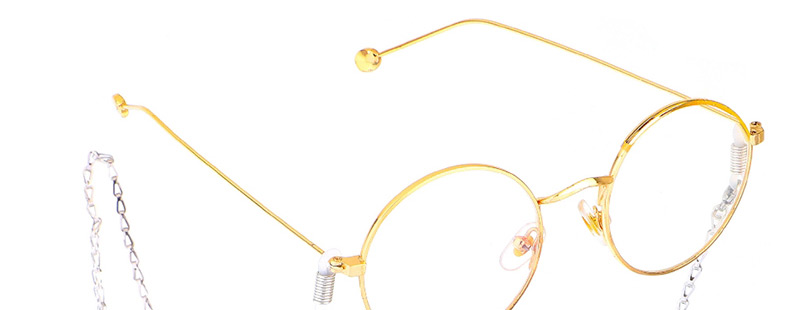 Fashion Silver Stainless Steel Triangle Chain Color Non-slip Glasses Chain,Sunglasses Chain
