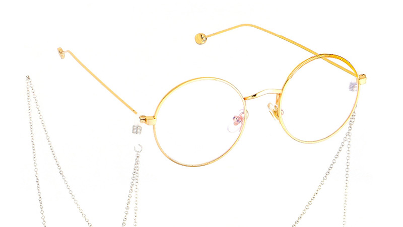 Fashion Gold Non-slip Metal Cross Star Glasses Chain,Sunglasses Chain