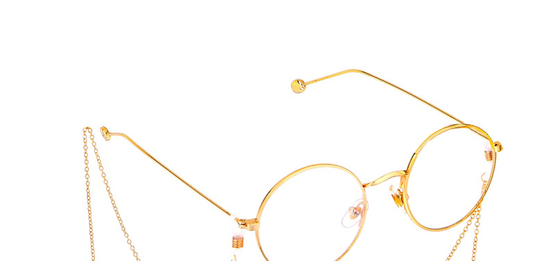 Fashion Transparent Non-slip Metal Drop Lens Chain,Sunglasses Chain