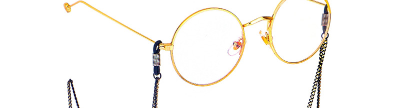 Fashion Black Hanging Neck Cross Chain Glasses Chain,Sunglasses Chain
