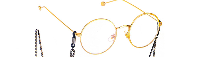 Fashion Black Hanging Neck Irregular Star Chain Glasses Chain,Sunglasses Chain