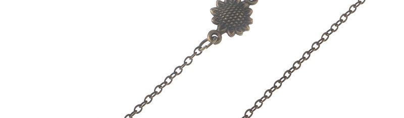 Fashion Bronze Sunflower Flower Non-slip Glasses Chain,Sunglasses Chain