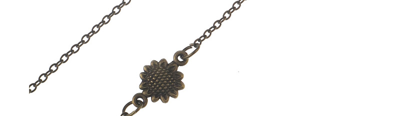 Fashion Bronze Sunflower Flower Non-slip Glasses Chain,Sunglasses Chain