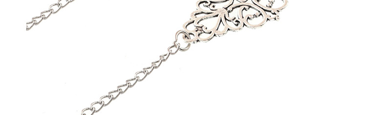 Fashion Silver Openwork Carved Necklace Glasses Chain Dual Purpose,Sunglasses Chain
