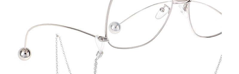 Fashion Silver Non-slip Metal Triangle Glasses Chain,Sunglasses Chain