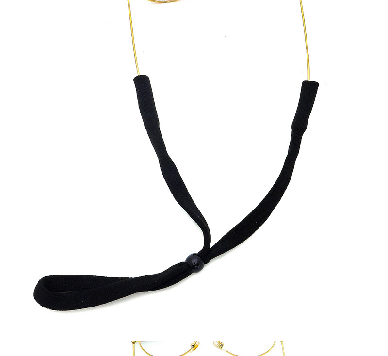 Fashion White High Elastic Round Rope Anti-skid Glasses Chain,Sunglasses Chain