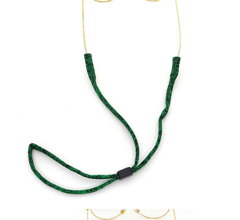 Fashion Black High Elastic Round Rope Anti-skid Glasses Chain,Sunglasses Chain