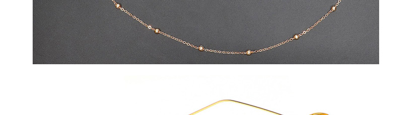 Fashion Gold Pearl Color-protecting Beaded Metal Chain Glasses Chain,Sunglasses Chain
