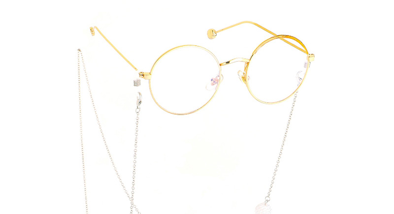 Fashion Gold Non-slip Metal Pearl Ball Chain,Sunglasses Chain