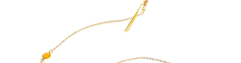 Fashion Gold Chain Gemstone Glasses Chain Reading Glasses Anti-lost Chain,Sunglasses Chain