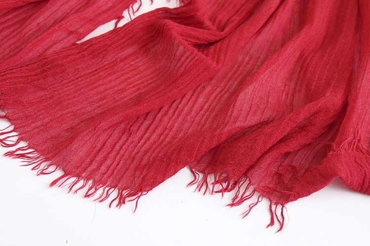 Fashion Red Solid Color Silk Scarf Shawl Sunscreen,Thin Scaves