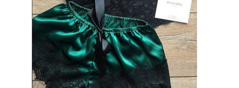 Fashion Light Green Lace Underwear Nightdress,Others