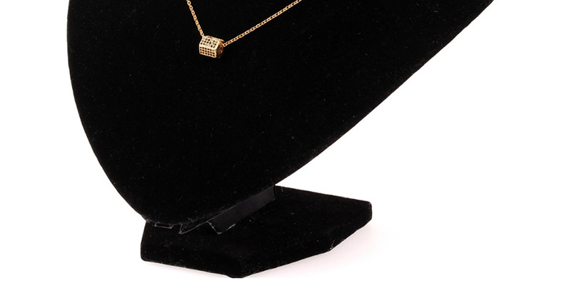 Fashion Gold Micro-inlaid Zircon Hollow Snake Bone Necklace,Necklaces