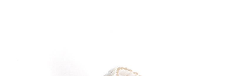 Fashion White Palm Totem Rice Beads Woven Ring,Fashion Rings