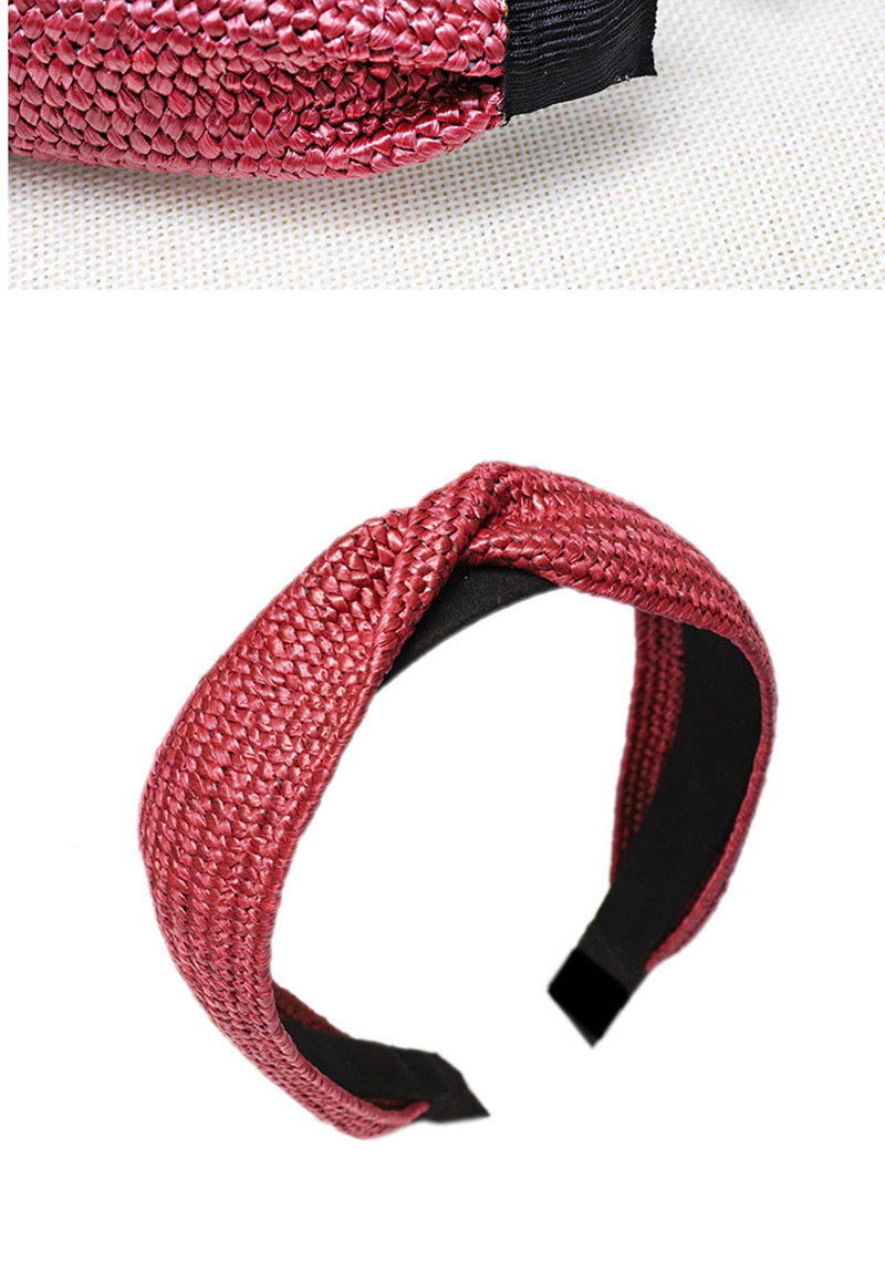 Fashion Red Woven Headband,Head Band