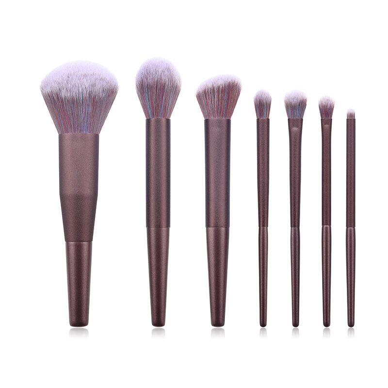 Fashion Purple 7 Stick Makeup Brush,Beauty tools