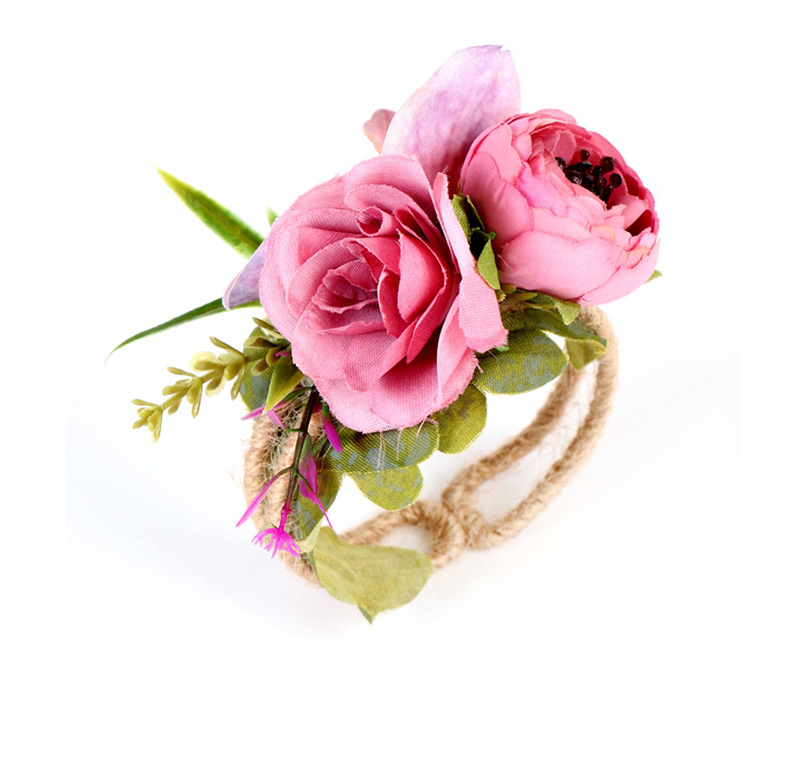 Fashion Navy Flower Weave Wreath Bracelet,Fashion Bangles