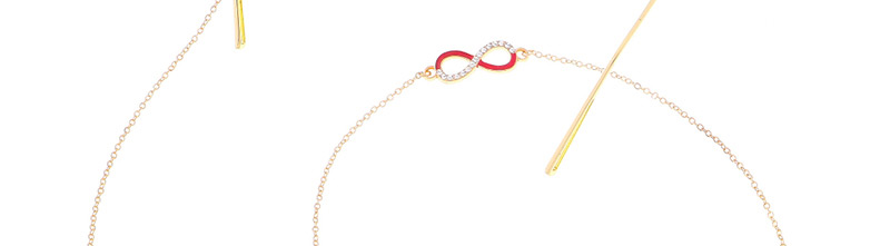Fashion Gold Diamond Digital 8 Chain Anti-lost Metal Glasses Chain,Sunglasses Chain