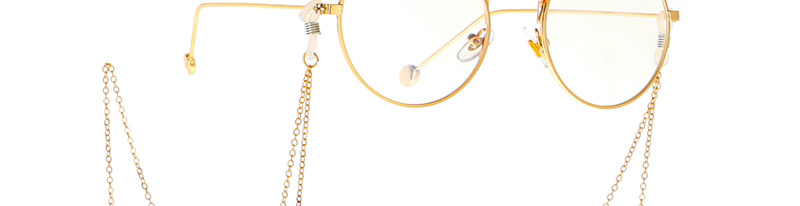 Fashion Gold Non-slip Metal Strawberry Glasses Chain,Sunglasses Chain