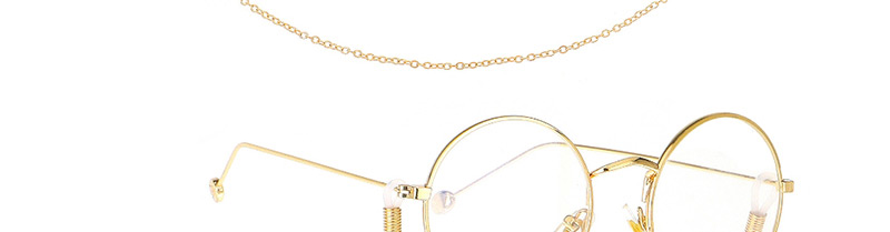 Fashion Gold Eye Flower Chain Anti-lost Metal Glasses Chain,Sunglasses Chain