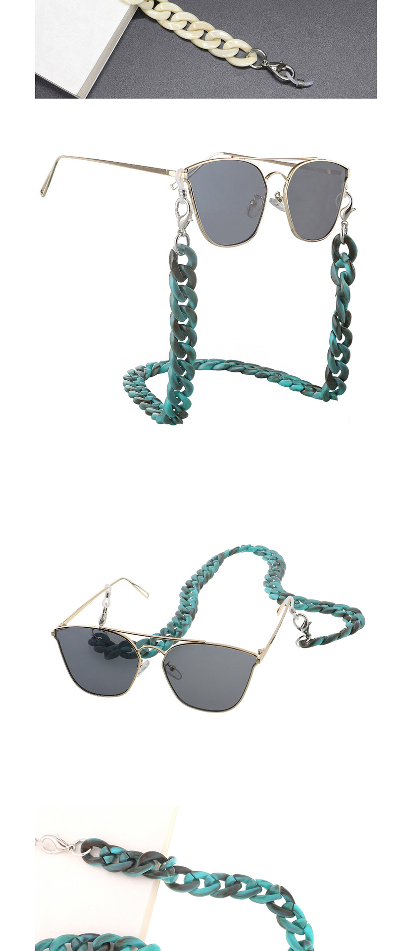 Fashion White Acrylic Glasses Chain,Sunglasses Chain