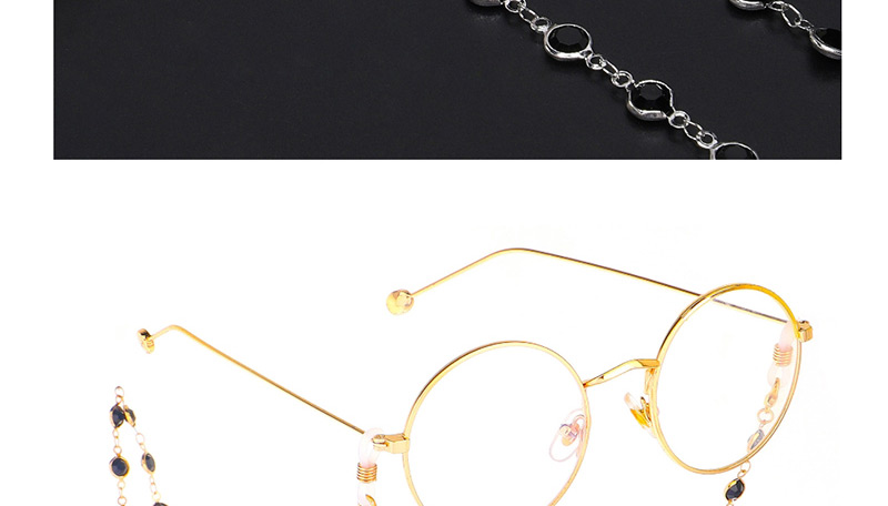 Fashion Silver Glass Bead Chain,Sunglasses Chain