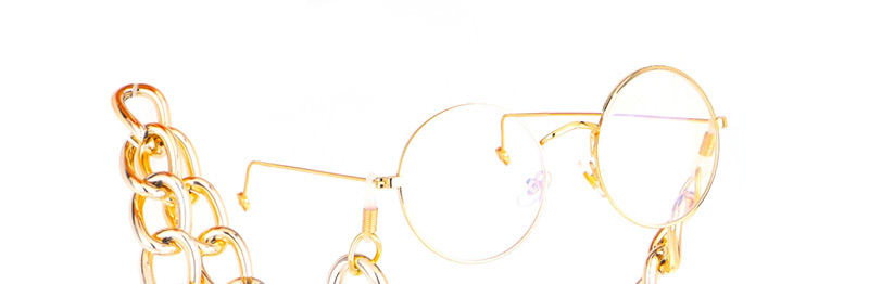 Fashion Gold Color-protected Thick Chain Non-slip Glasses Chain,Sunglasses Chain