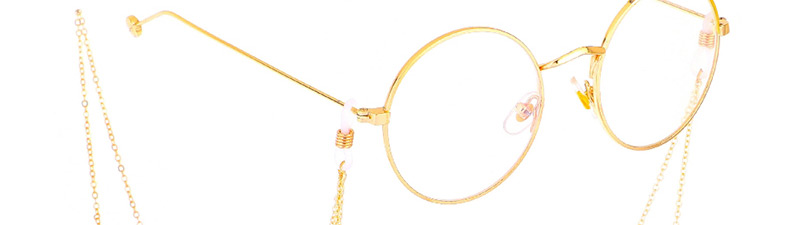 Fashion Gold Non-slip Metal Tassel Cross Glasses Chain,Sunglasses Chain