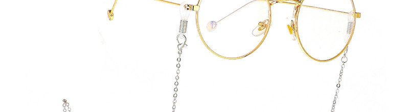Fashion Silver Rhinestone Star Moon Chain Anti-lost Metal Glasses Chain,Sunglasses Chain