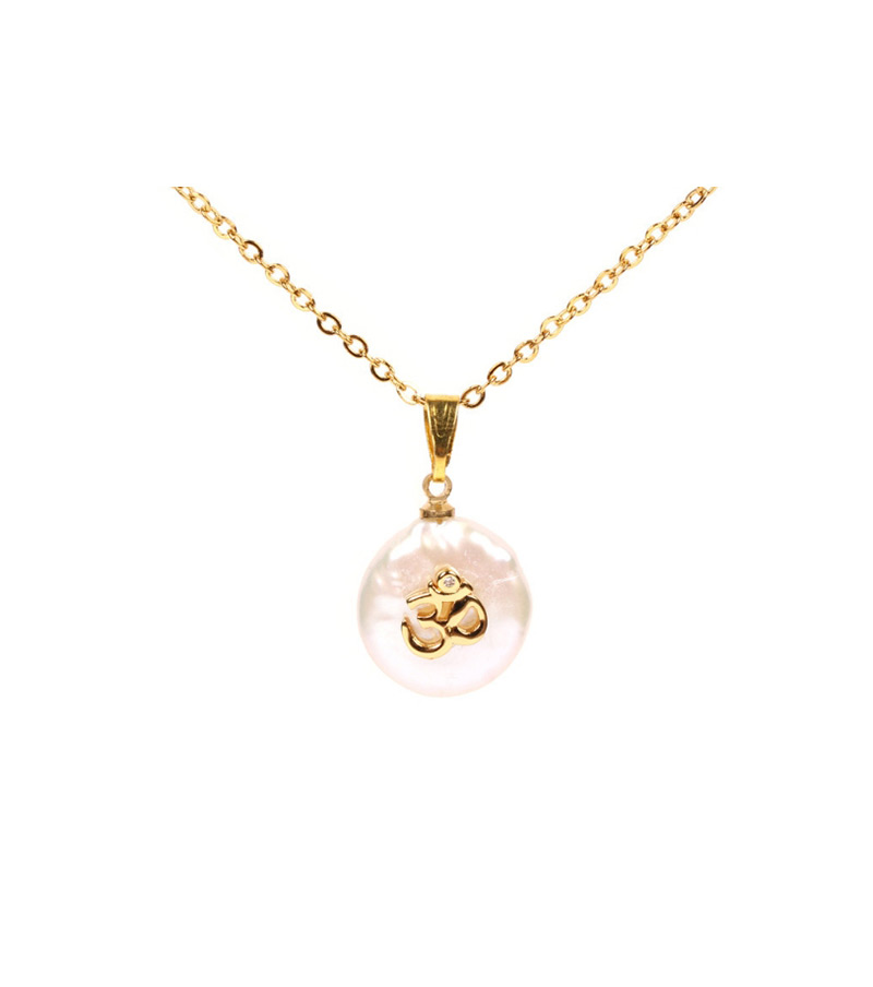 Fashion Gold 6d Shaped Pearl Necklace,Necklaces