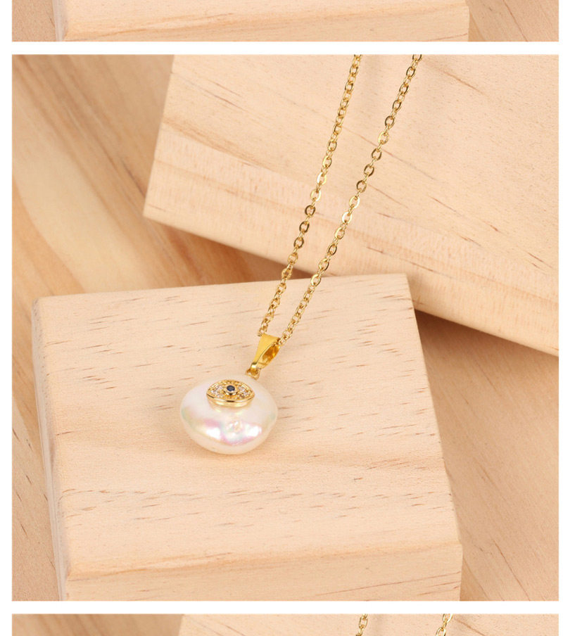 Fashion Gold 7d Shaped Pearl Necklace,Necklaces