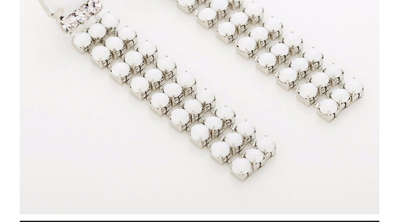 Fashion Silver Diamond Earrings,Drop Earrings
