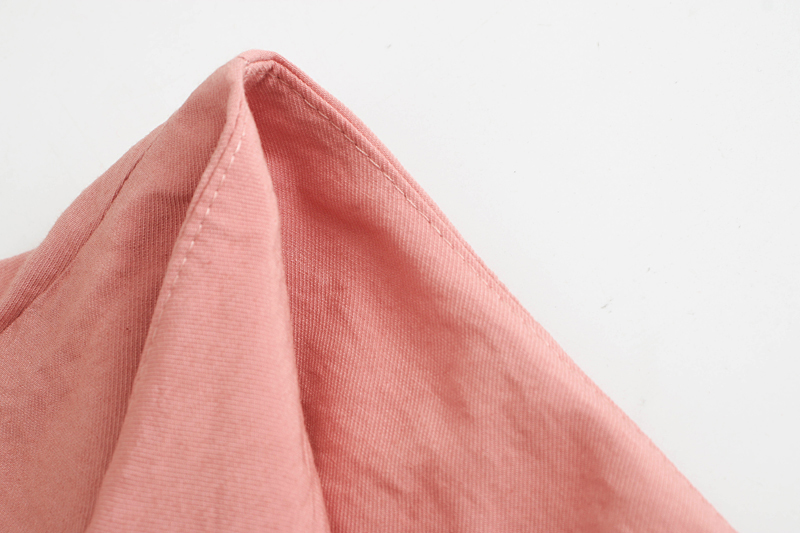 Fashion Pink Breasted Short Skirt,Shorts