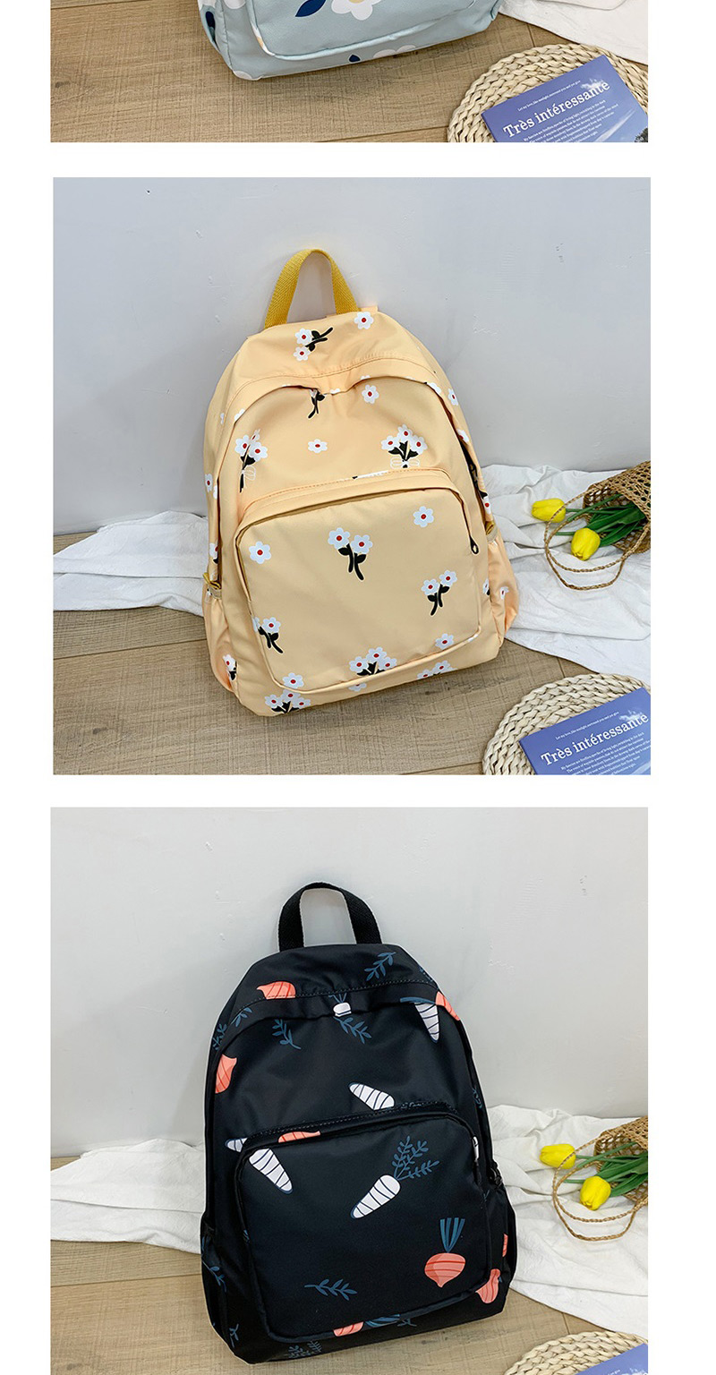 Fashion Black Flower Backpack,Backpack