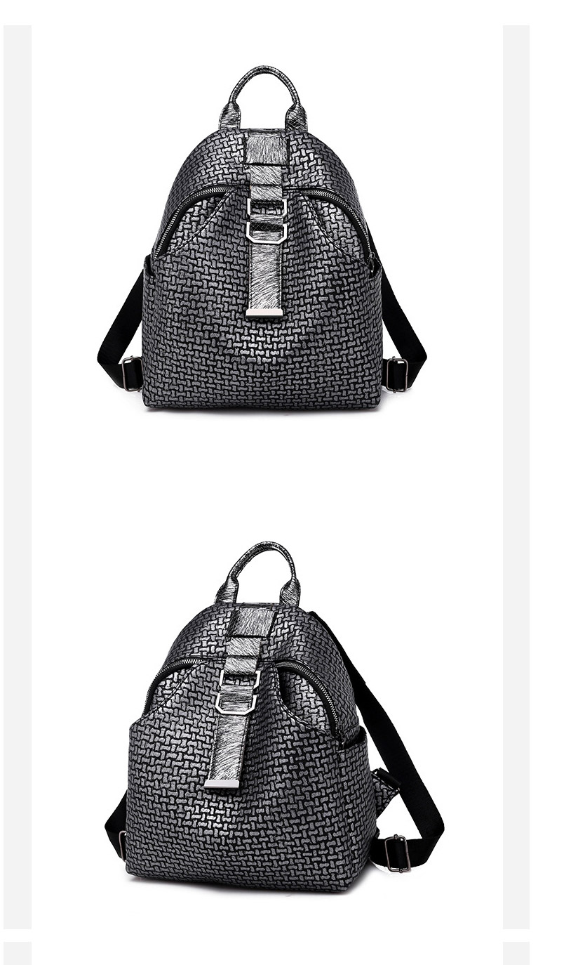 Fashion Gray Elephant Pattern Backpack,Backpack