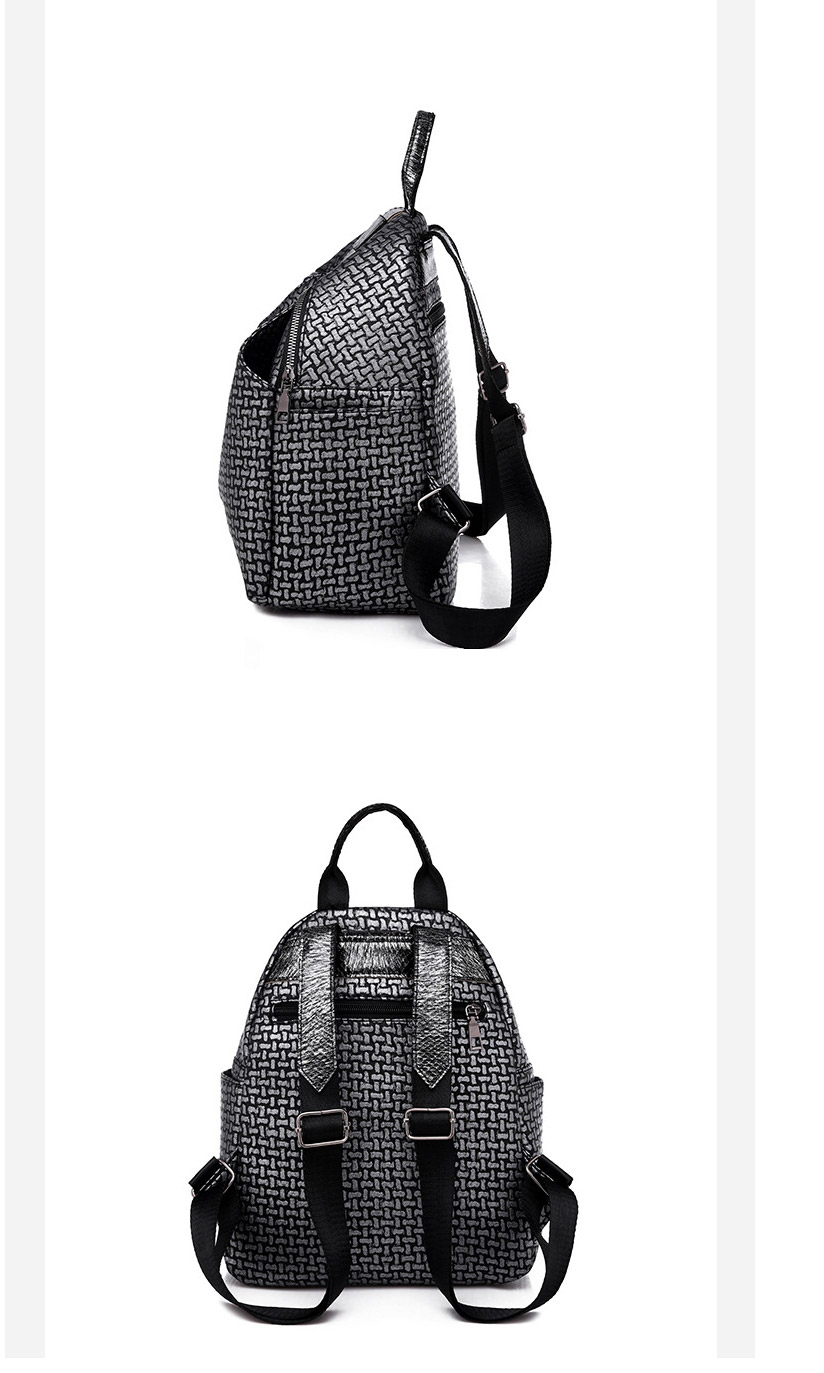 Fashion Gray Elephant Pattern Backpack,Backpack