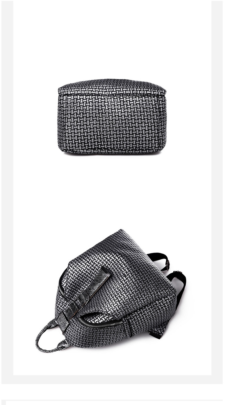 Fashion Black Elephant Pattern Backpack,Backpack