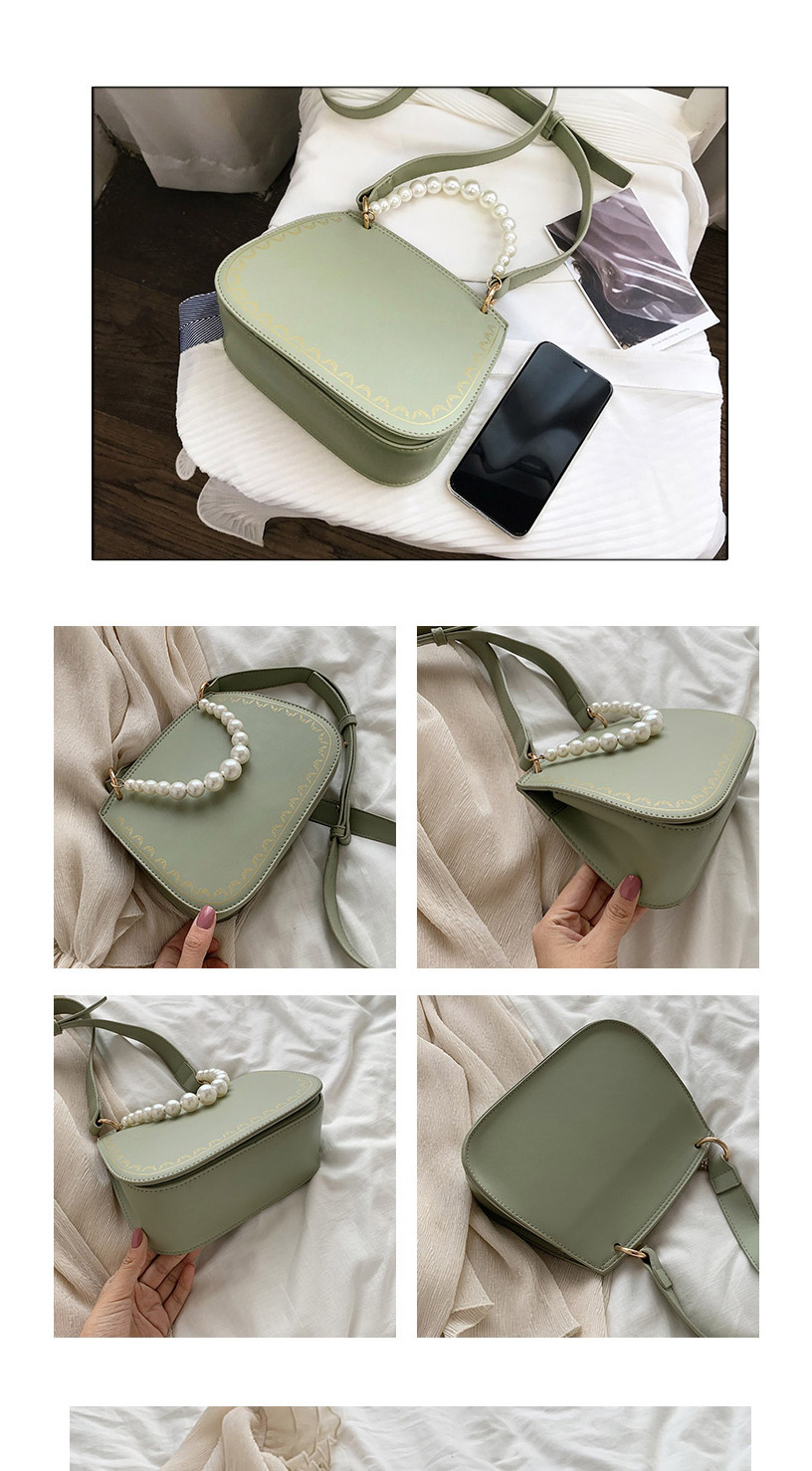 Fashion Green Pearl Handbag Shoulder Messenger Bag,Handbags