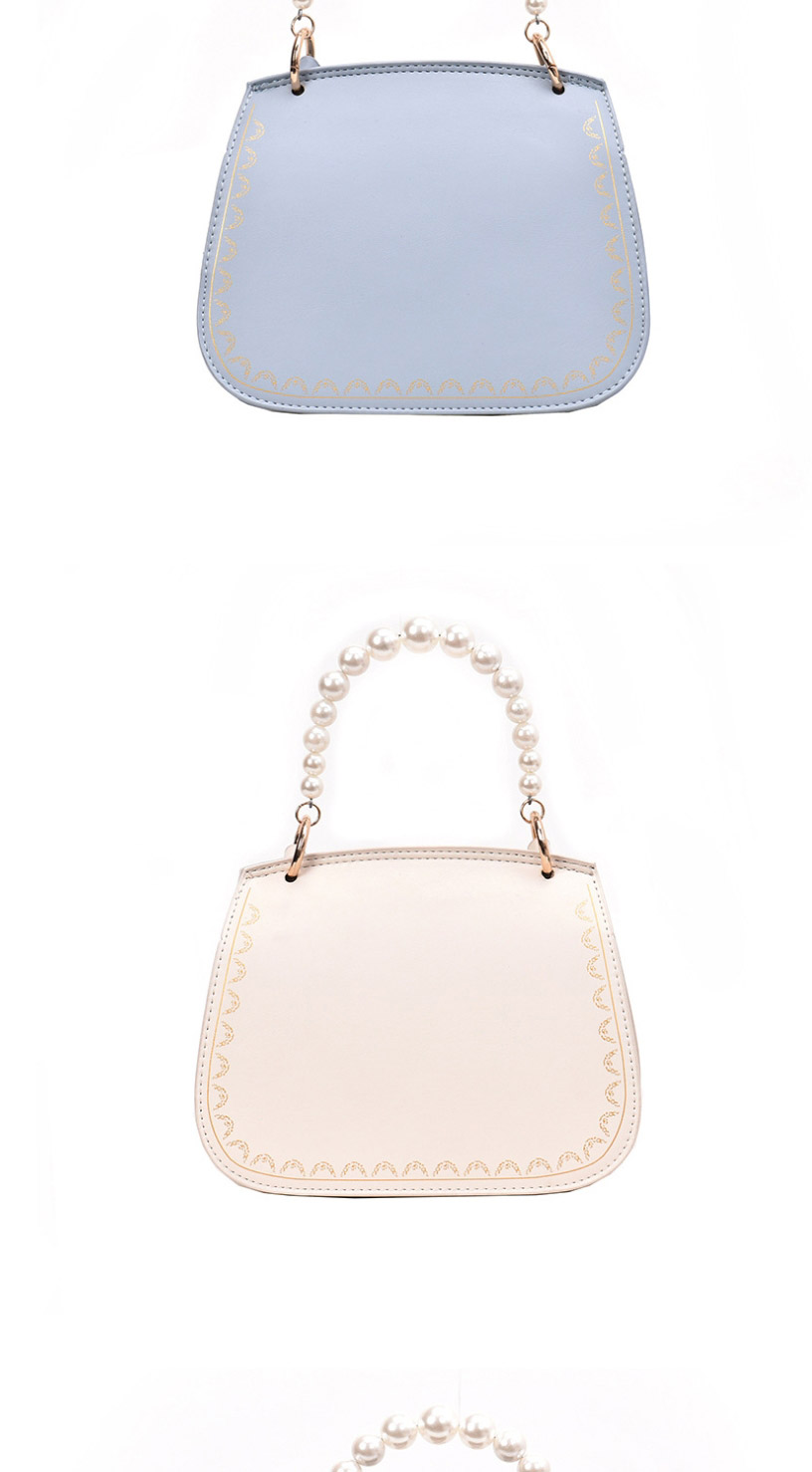 Fashion White Pearl Handbag Shoulder Messenger Bag,Handbags