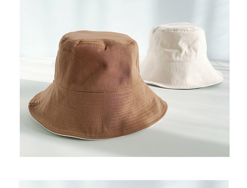 Fashion Cotton Double Sided Turmeric Double-sided Big Fisherman Hat,Sun Hats