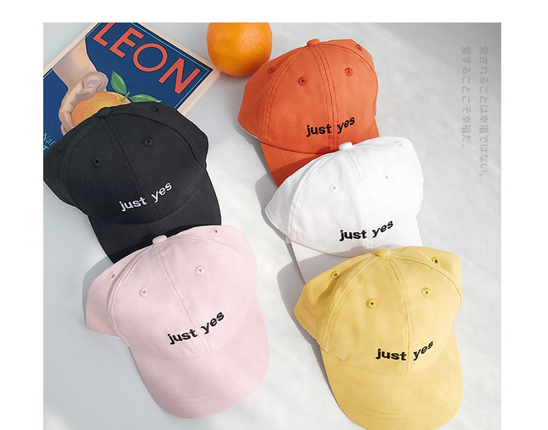 Fashion Just Pink Letter Printed Baby Baseball Cap,Children