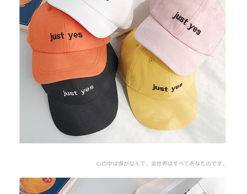 Fashion Just Pink Letter Printed Baby Baseball Cap,Children