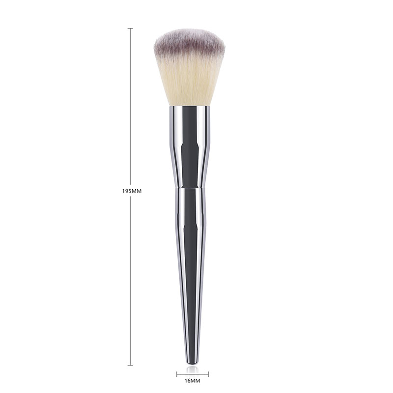 Fashion Silver Single Large Powder Brush,Beauty tools