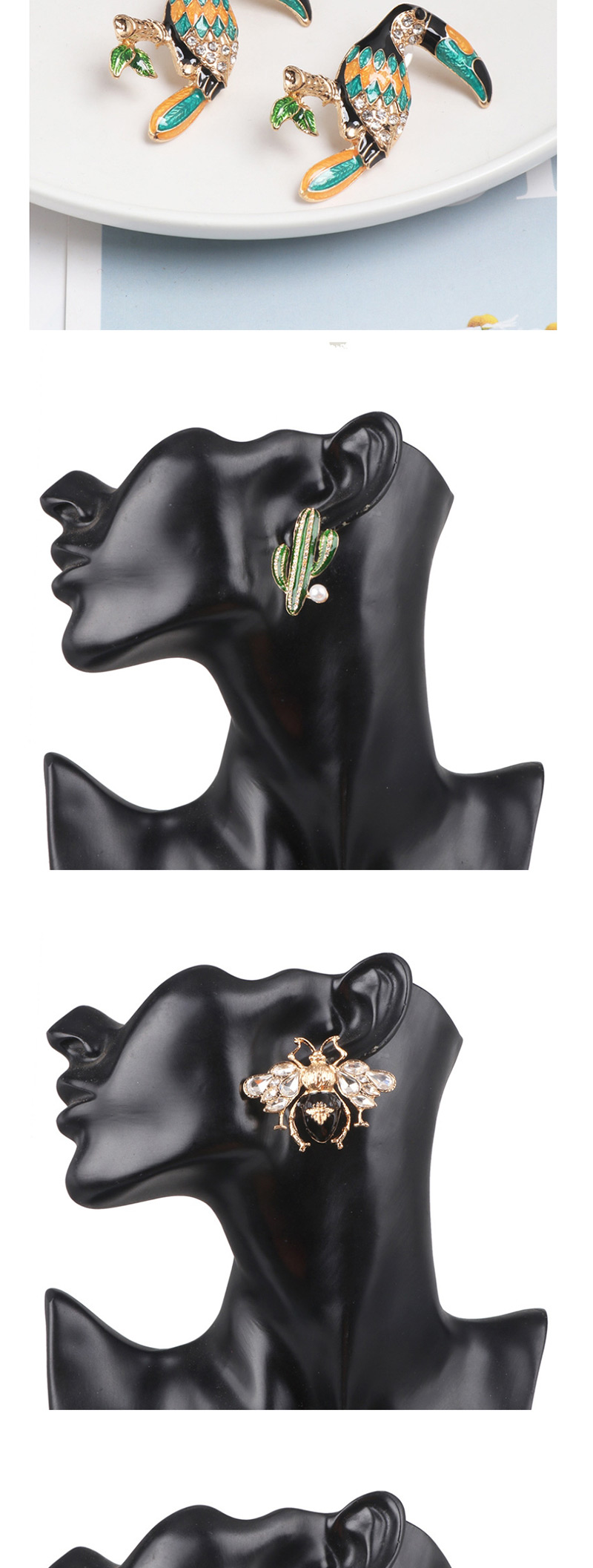 Fashion Pineapple Insect Earring,Stud Earrings